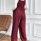 Casual Maternity Corduroy Overalls Jumpsuit with Adjustable Waist