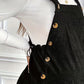 Casual Maternity Corduroy Overalls Jumpsuit with Adjustable Waist