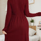 Elegant Maternity & Nursing Dress