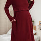 Elegant Maternity & Nursing Dress