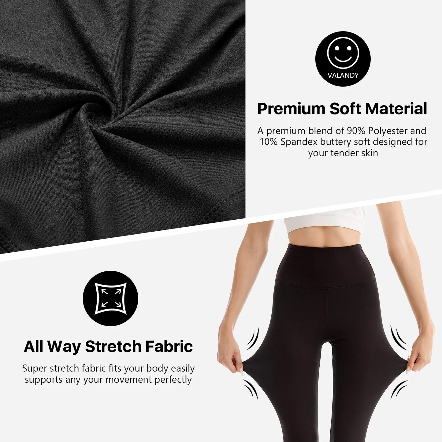 Maternity High Waisted Leggings Yoga Stretchy Pants For Women's