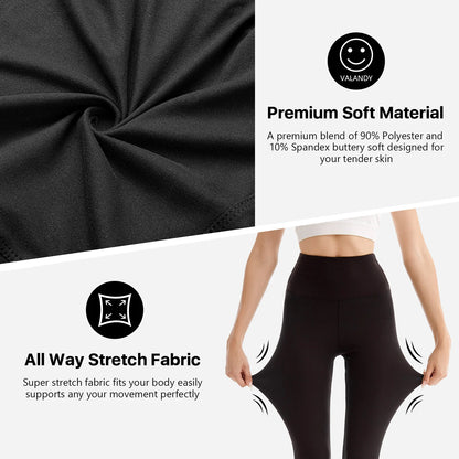 Maternity High Waisted Leggings Yoga Stretchy Pants For Women's
