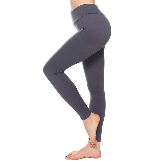 Maternity High Waisted Leggings Yoga Stretchy Pants For Women's