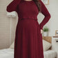 Elegant Maternity & Nursing Dress